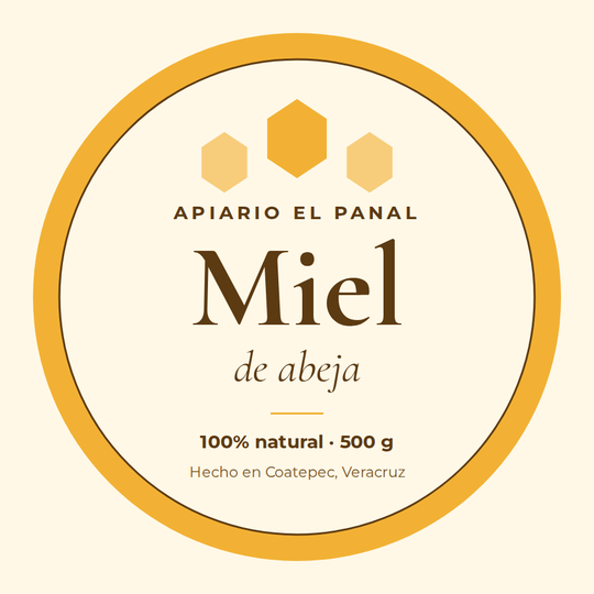 Etiqueta Miel Artesanal