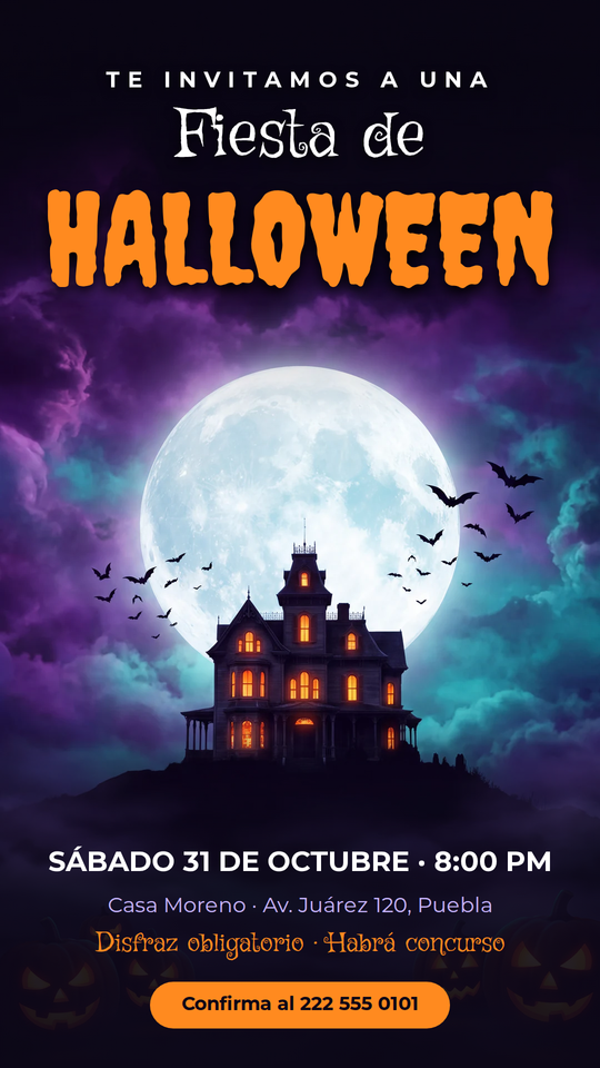 Fiesta de Halloween (IA)