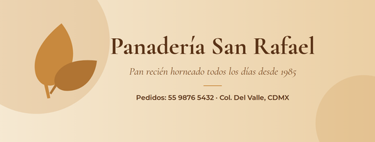Portada Panadería San Rafael