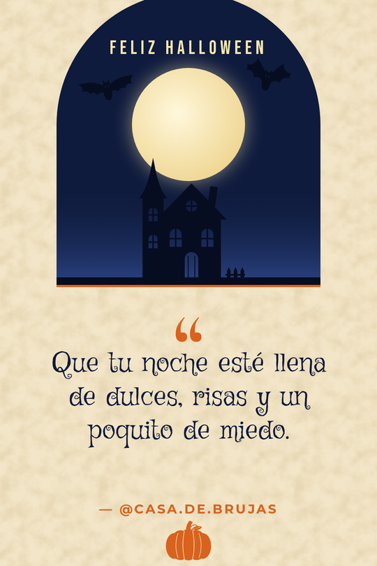 Frase de Halloween
